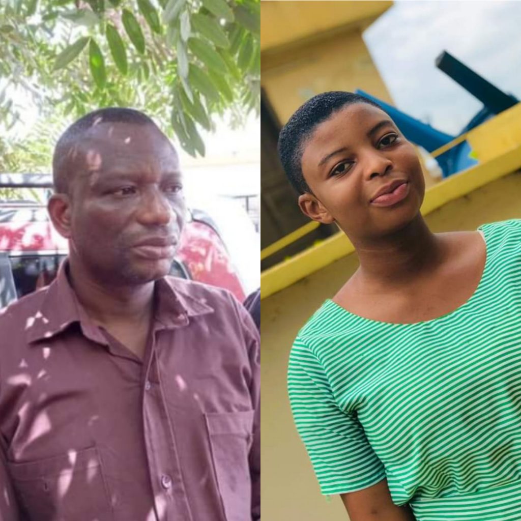 Mr Kyere Williams and late-daughter Leticia Kyere Pinaman