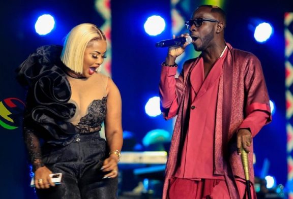 VGMA 22: Watch the beautiful moment ex-lovers, Nana Ama McBrown and Okyeame Kwame performed together