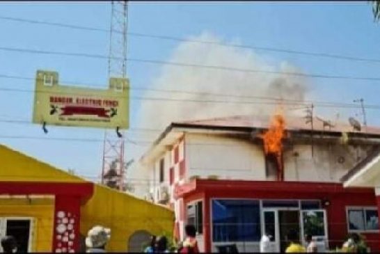 Angel TV goes off the air after fire outbreak