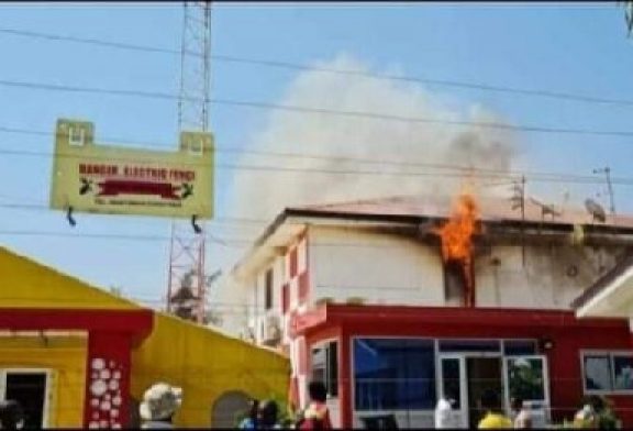 Angel TV goes off the air after fire outbreak