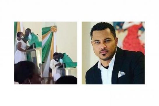 Van Vicker speaks against the action of an Anglican Priest kissing female students in a trending video at St. Monica's College of Education
