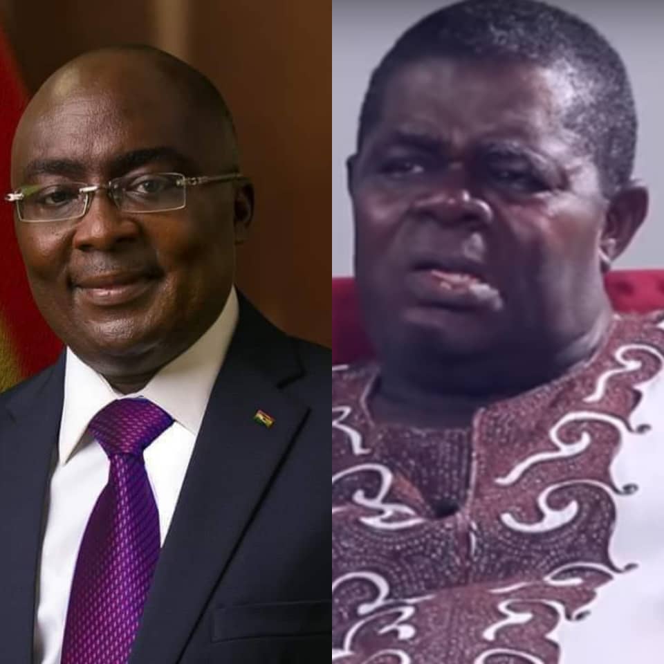 Dr Mahamudu Bawumia and Psalm Adjeteyfio