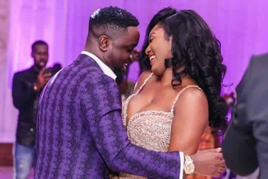 Sarkodie reacts as Tracy Sarkcess celebrates him on his birthday