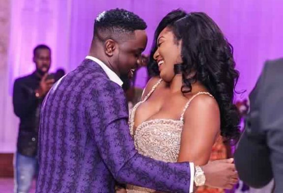 Sarkodie reacts as Tracy Sarkcess celebrates him on his birthday