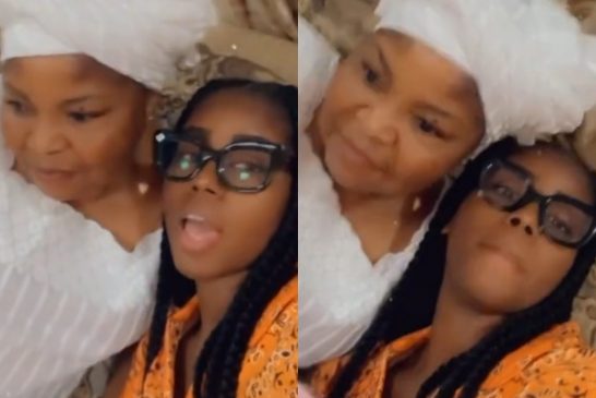 Video: MzVee's mum happily sings her 'Vanity' song