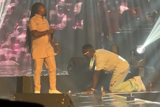 Sarkodie shows massive respect to Obrafour at #Rapperholic2021
