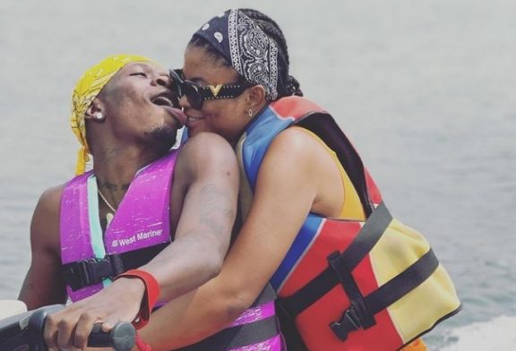 Shatta Wale shows massive love to his new girlfriend