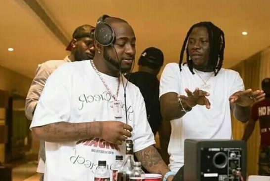 Stonebwoy thanks Davido after they performed together at the O2 Arena