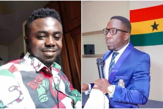 Mr Beautiful questions why Famous added John Dumelo to the 'Galamsey' movie poster despite he being an NDC member like himself
