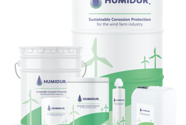 Acotec, the Belgian anti-corrosion coating company, launches Humidur® WF22, a special one-layer protection coating for wind farm industry
