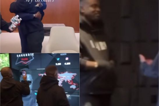 Watch The Moment Sarkodie Visited Jay-Z’s Rock Nation In USA