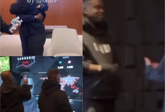 Watch The Moment Sarkodie Visited Jay-Z’s Rock Nation In USA