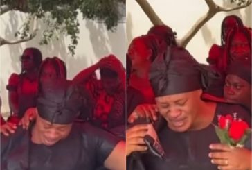 Doctar Cann's wife weeps at his one-week observation