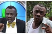 Akrobeto unhappily responds to a death prophecy about him