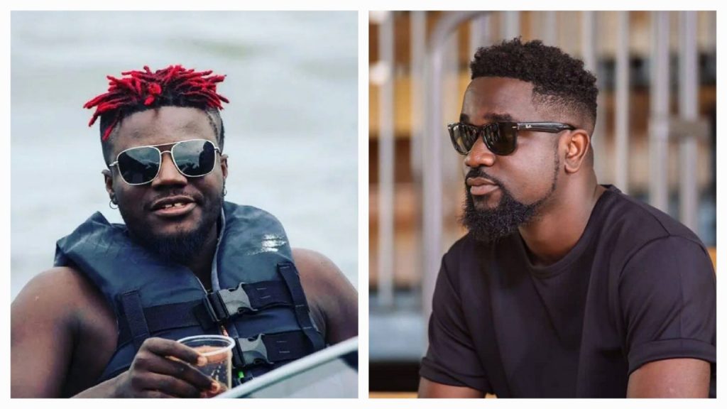 Pope Skinny and Sarkodie