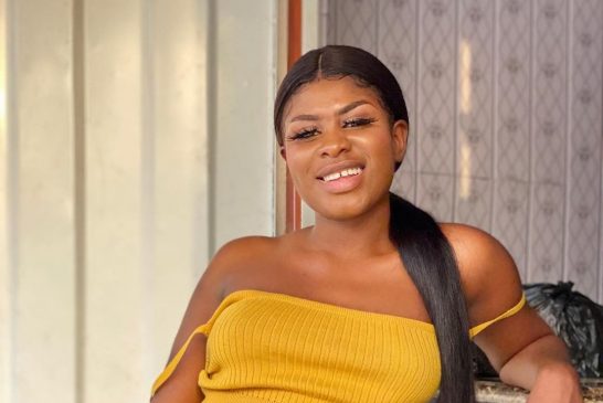 Yaa Jackson gives birth to a baby boy