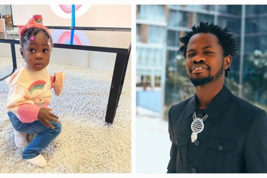 Fameye shares cute photos of his daughter on her birthday
