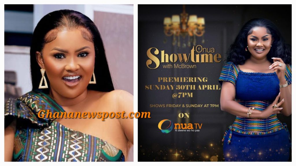 Nana Ama McBrown on Onua TV
