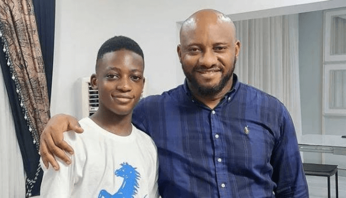 Yul Edochie and deceased son