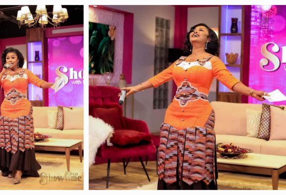 Social media users applaud Nana Ama McBrown after premiering her show on Onua TV