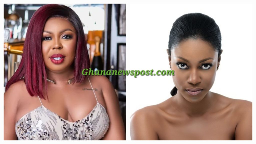 Afia Schwarzenegger and Yvonne Nelson