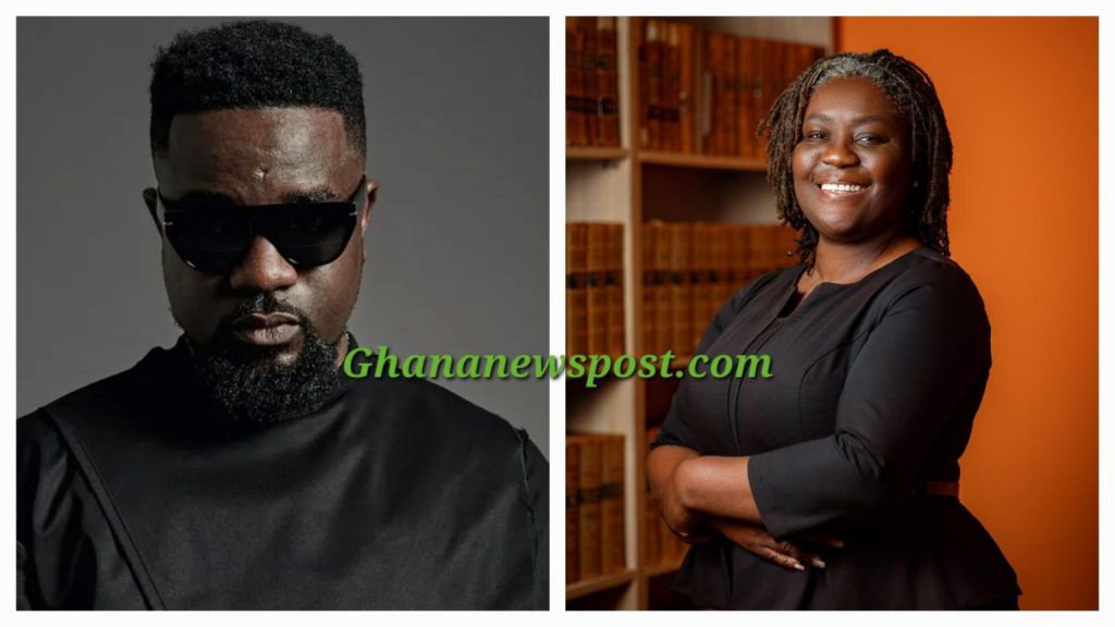 Sarkodie and Cynthia Quarcoo