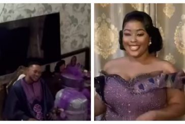 Video from Ghanaian singer, Nana Frema's marriage ceremony pops up online