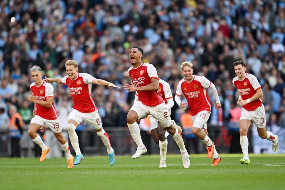 Arsenal Vs Manchester City - Community Shield 2023