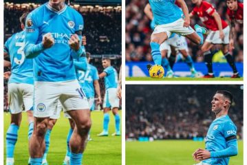 Manchester United loses to Manchester City at Old Trafford