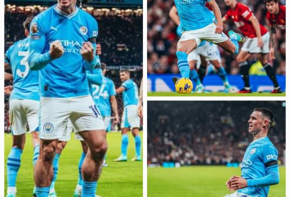 Manchester United loses to Manchester City at Old Trafford