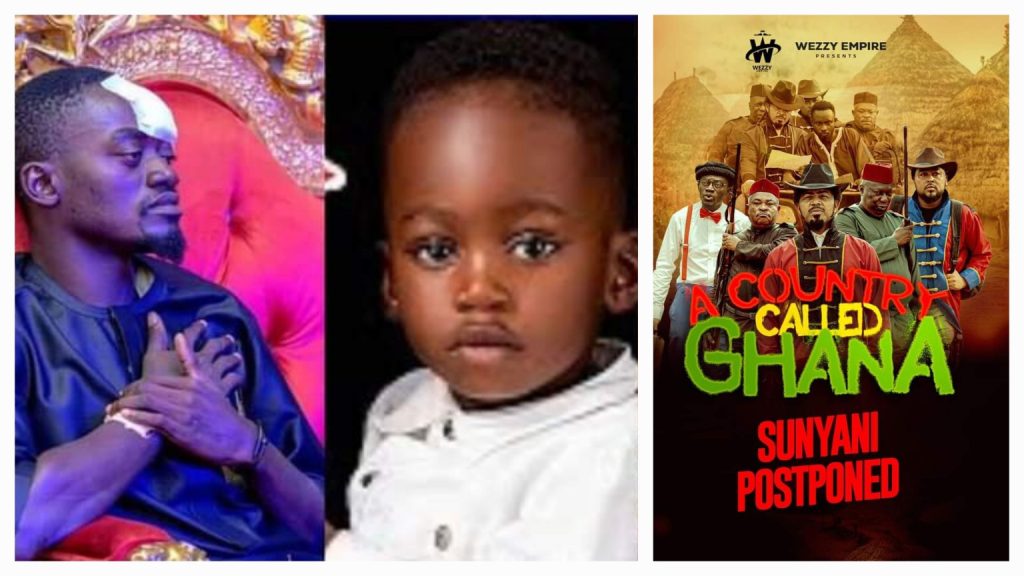 Lilwin mourns 3-year-old boy involved in his car accident; postpones Sunyani premiere of A Country Called Ghana