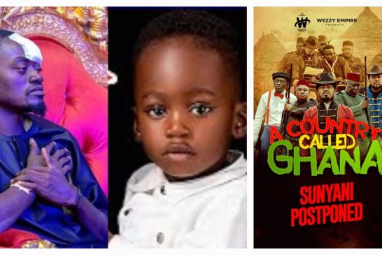 Lilwin mourns the death of a 3-year-old boy in his car accident as he postpones the premiere of ‘A Country Called Ghana’ movie in Sunyani