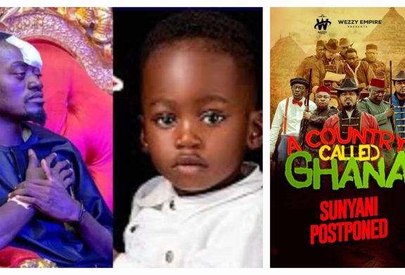 Lilwin mourns the death of a 3-year-old boy in his car accident as he postpones the premiere of ‘A Country Called Ghana’ movie in Sunyani