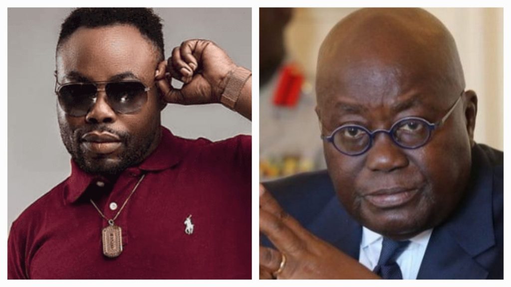 Dada KD and President Akufo-Addo