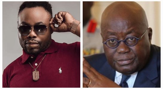 Dada KD and President Akufo-Addo
