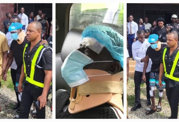 Video of Lilwin after his first court appearance pops up online; granted GHS 50,000 bail